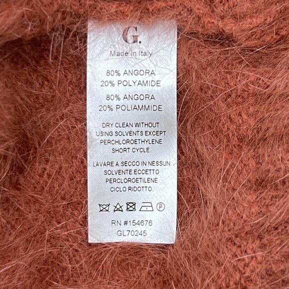 G. Label by Goop Oversize Angora Crew Sweater in Rose Size M - NWOT - Picture 9 of 9